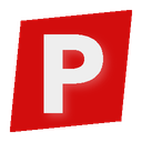 Letter tile P