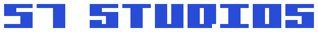 57 studios, pixel text, alternate