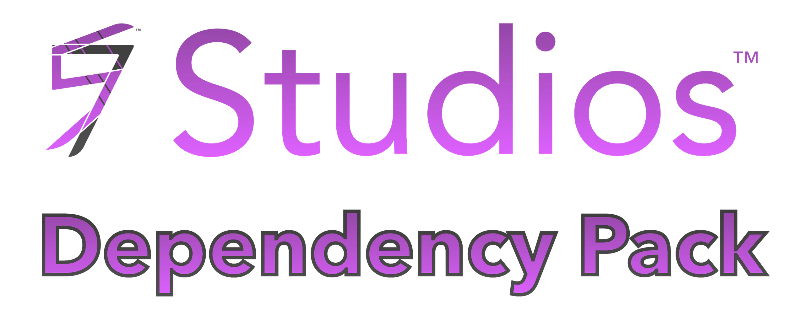 Dependency Pack banner: the shared crate and the wordmark