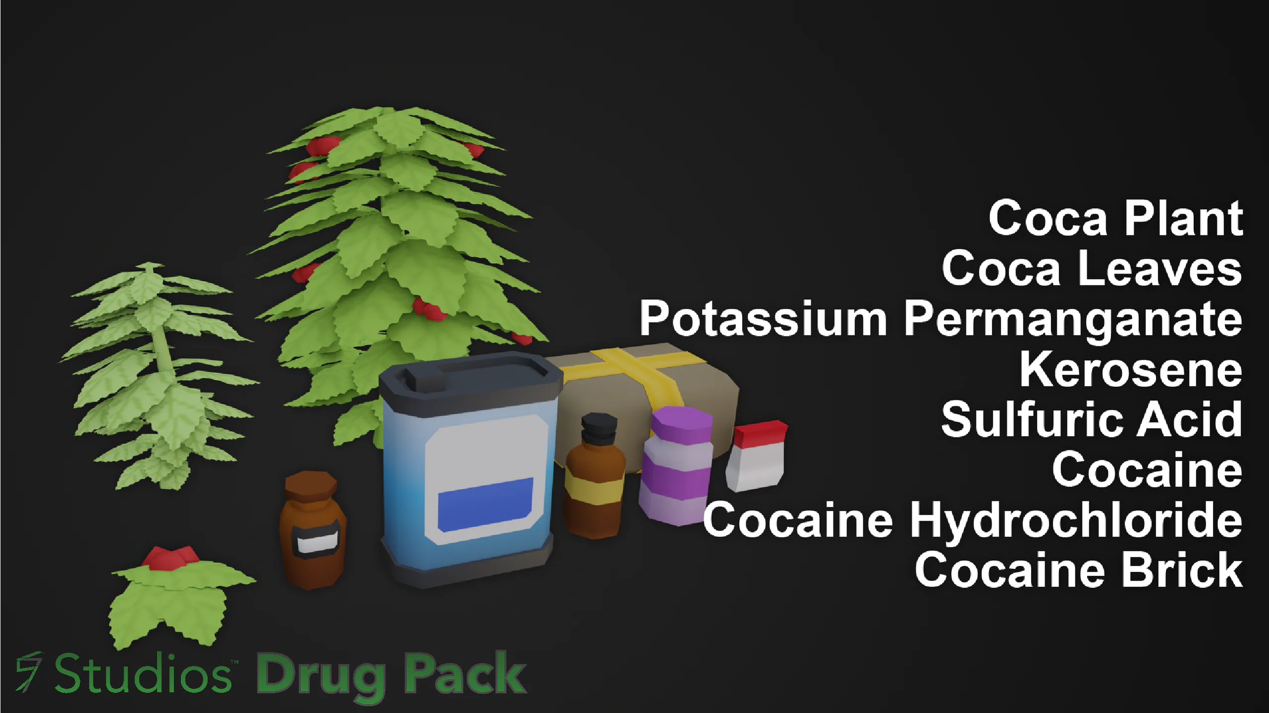 Drug Pack release render