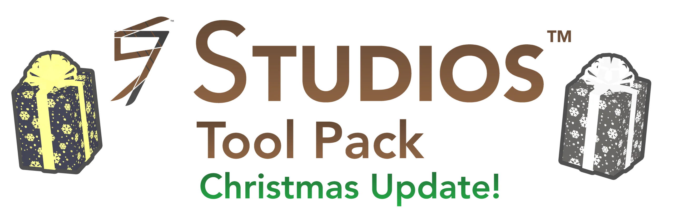 Tool Pack Christmas Update banner: the two gift items